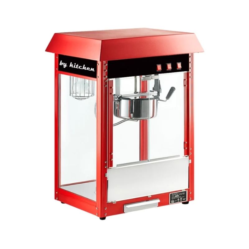 By Kitchen DPM-B Set Üstü Patlamış Mısır (Popcorn) Makinesi - Kırmızı
