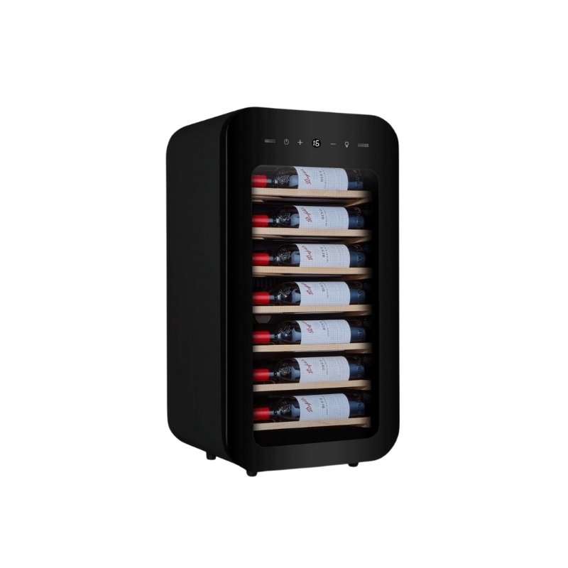 By Kitchen WC-22B1 22 Şişe Kapasiteli Şarap Dolabı - Siyah