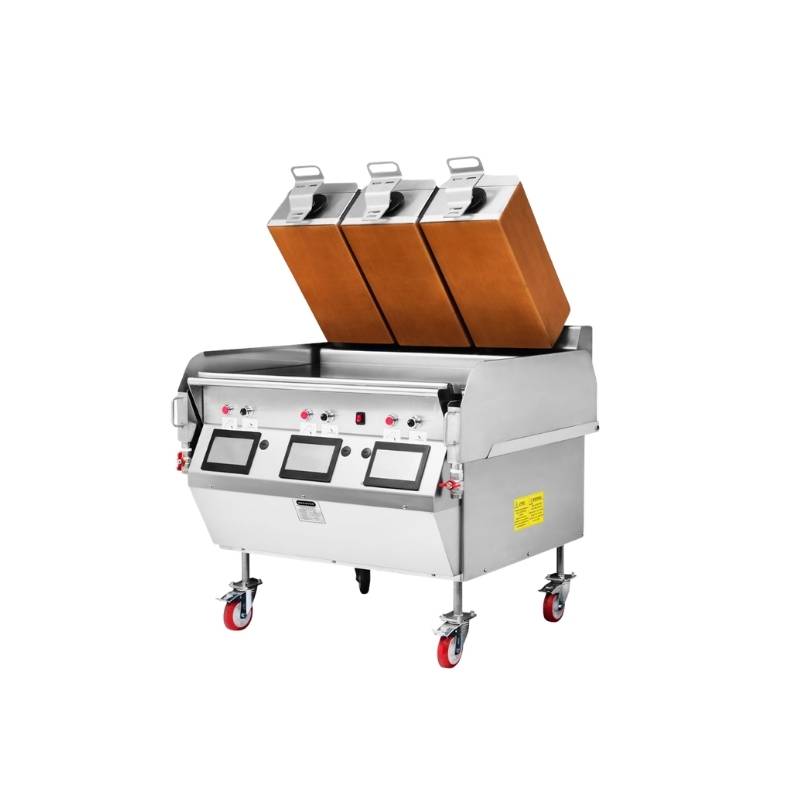 Senoven SEN 450 EPI Çift Taraflı Elektrikli Pleyt Izgara (3 Plaka - 90 cm)