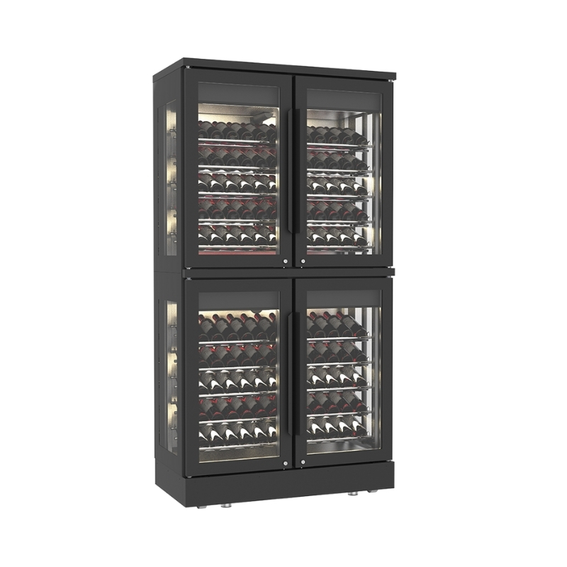 Frenox SPD6 Dört Kapılı Camlı Şarap Dolabı