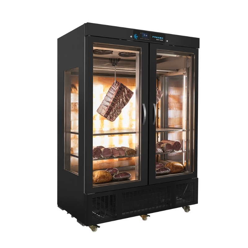 Frenox SY13-G-HM Özel Tuzlu Çift Kapılı Dry Age Et Dinlendirme Dolabı