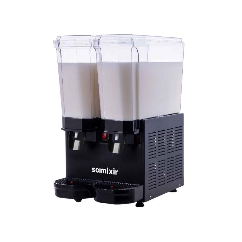 Samixir 40-MMY Klasik Twin Karıştırcılı 20+20 Lt. Soğuk İçecek Dispenseri - Sarı