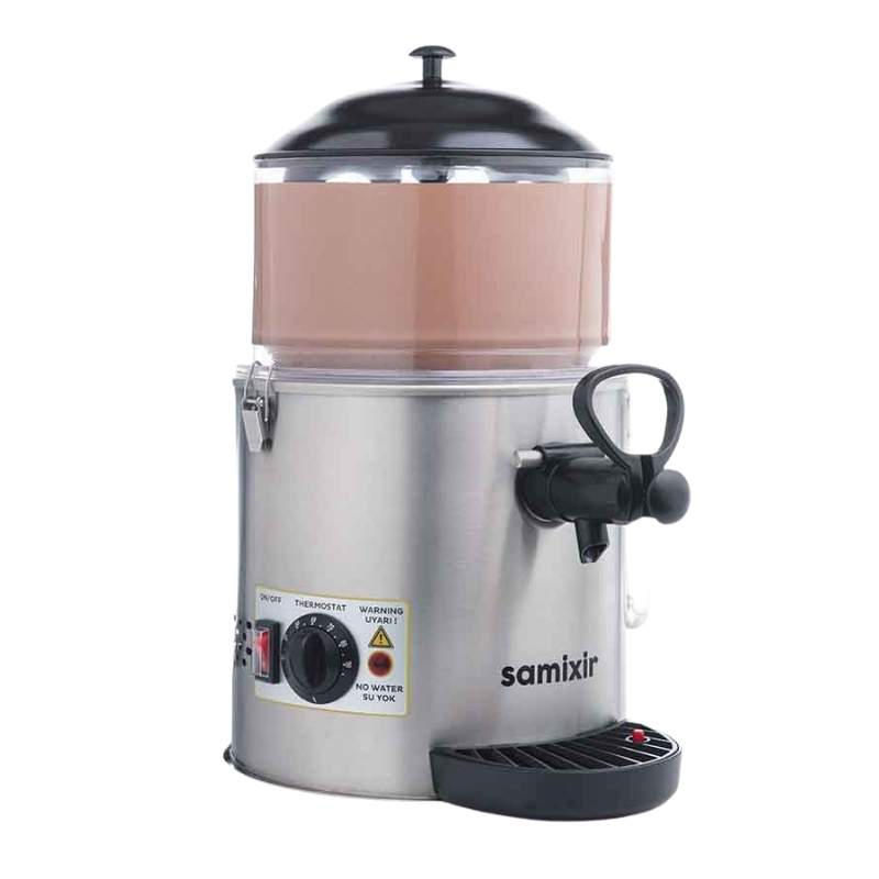 Samixir SC05-I Klasik Triple 5 Lt. Panamorik Karıştırıcılı Sıcak İçecek Dispenseri - Inox