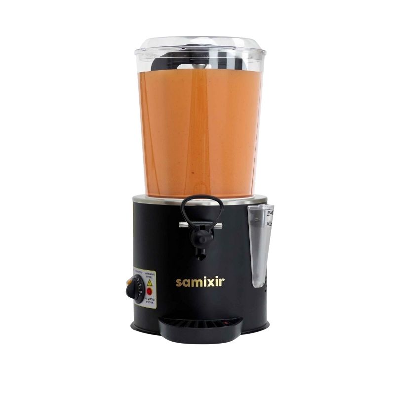 Samixir SC10-B Panamorik 10 Lt. Karıştırıcılı Sıcak İçecek Dispenseri - Siyah