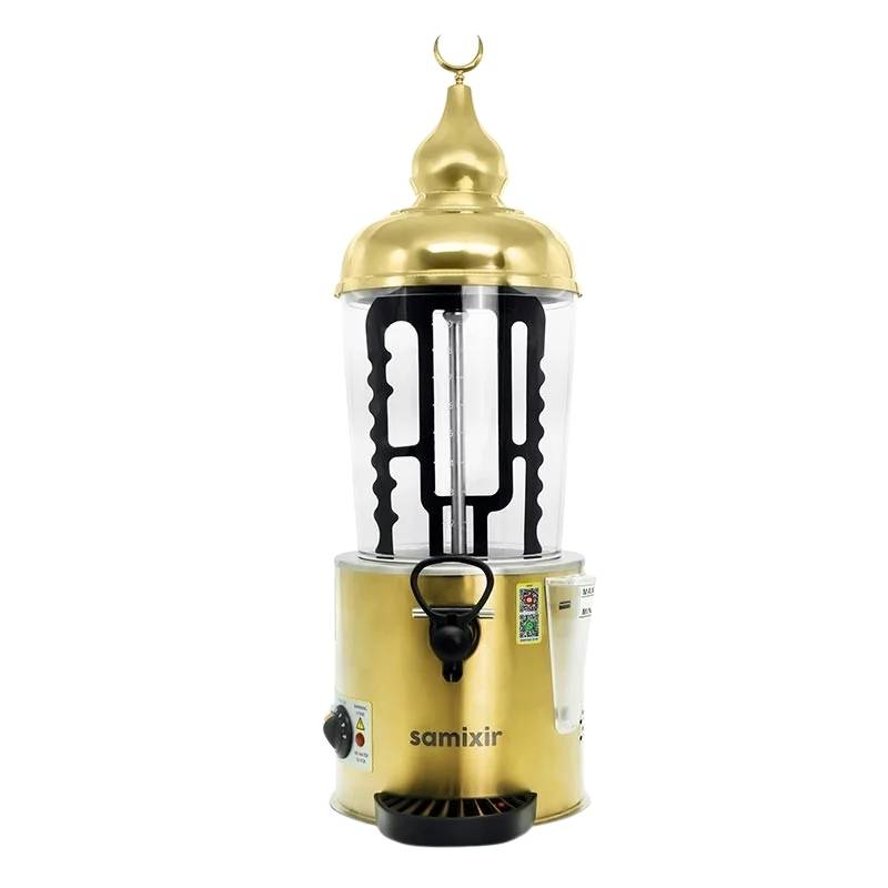 Samixir SC010-G Panamorik 10 Lt. Karıştırıcılı Sıcak İçecek Dispenseri - Gold