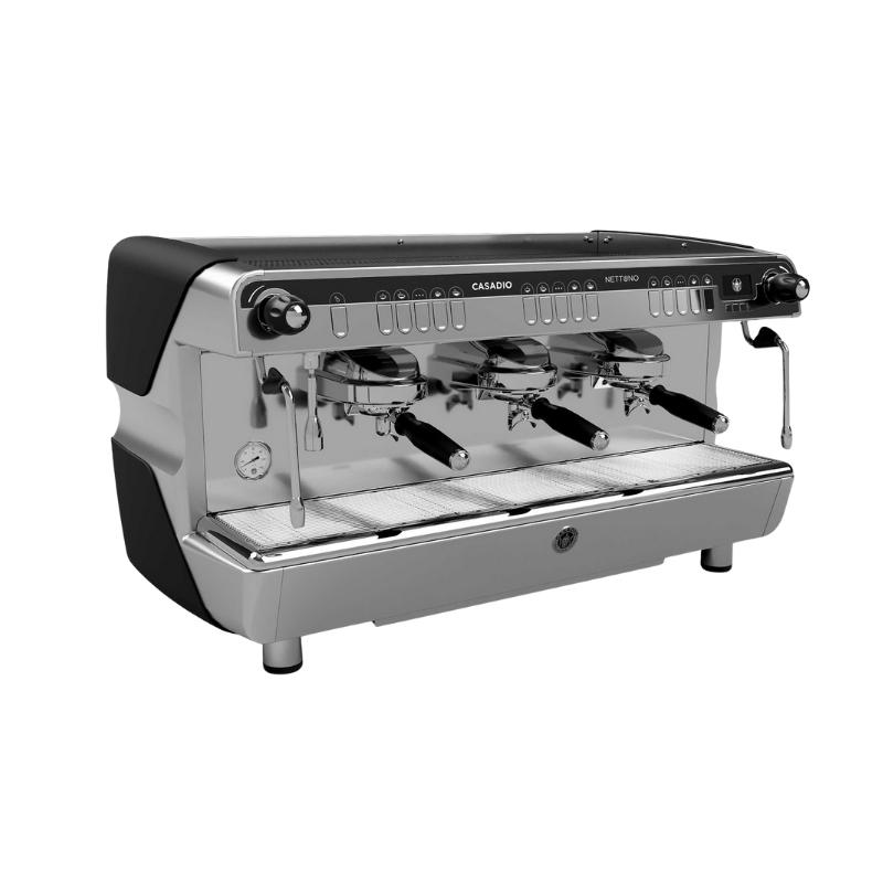 Casadio NETTUNO A3 ES TC Tam Otomatik 3 Gruplu Espresso Kahve Makinesi - Siyah