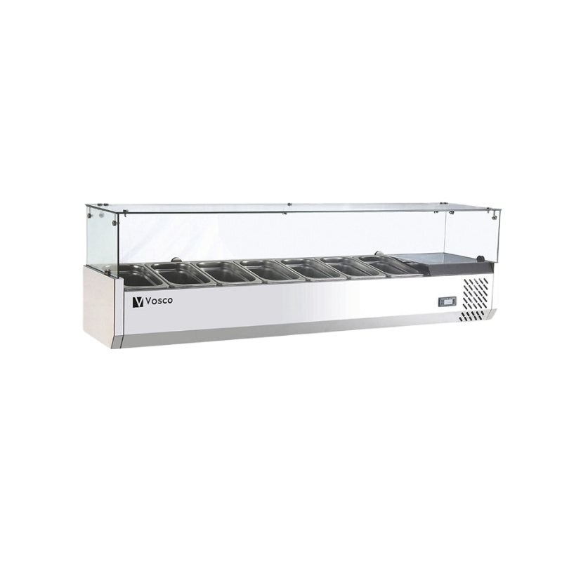 Vosco VFT-1500L2 6 Çekmeceli Saladbar - Beyaz