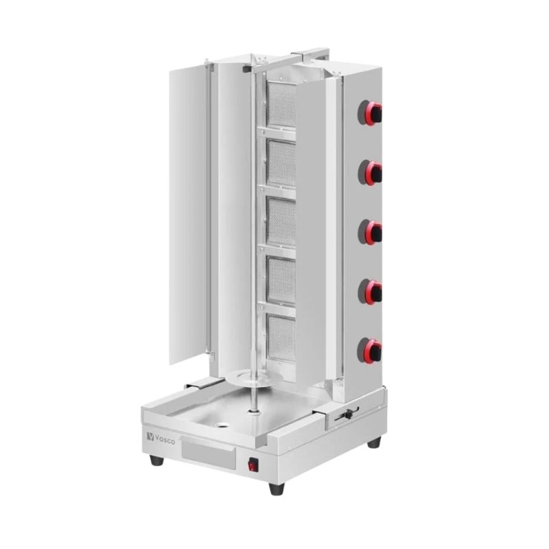 Vosco VKM-NG5R Döner Ocağı Alttan Motorlu 5 Radyan - Doğalgazlı