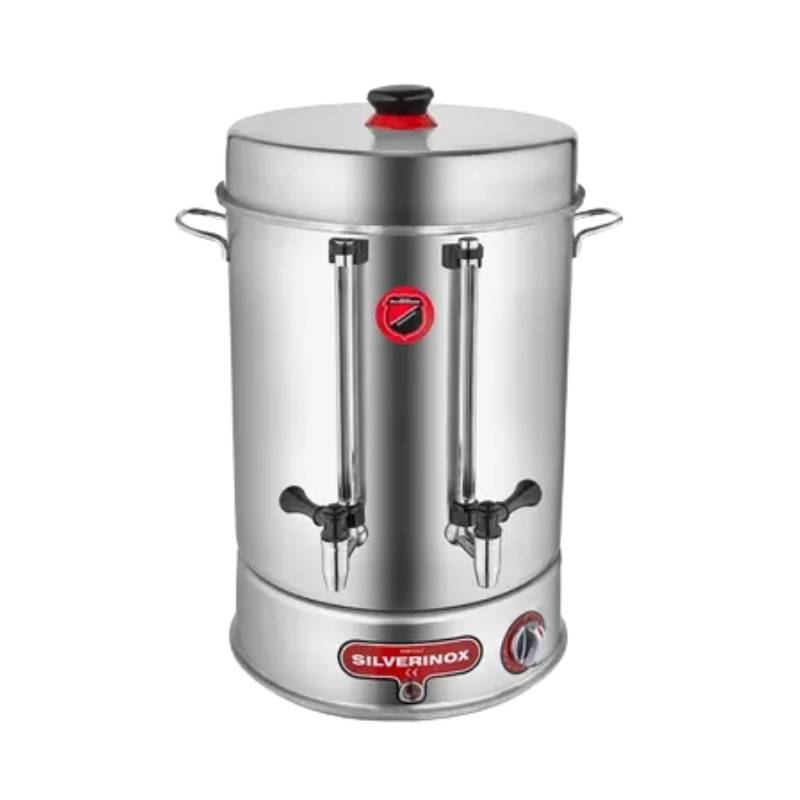 Işıkgaz 2012 304 Kalite Çevirmeli  Metal Musluklu Çay Makinesi, 120-12 L