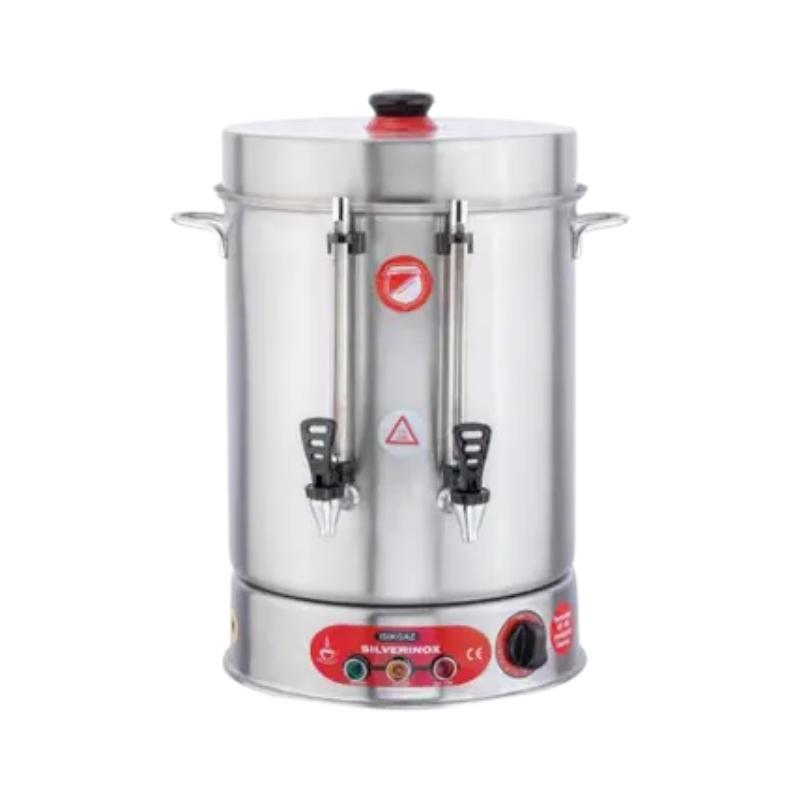 Işıkgaz Silverinox 2032 80 Bardak 9 Litre İkazlı Çay Otomatı