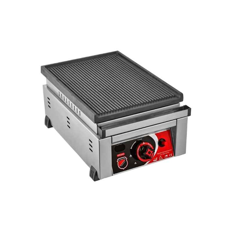 Işıkgaz Silverinox 2600 30 Cm Doğalgazlı Kanallı Döküm Izgara