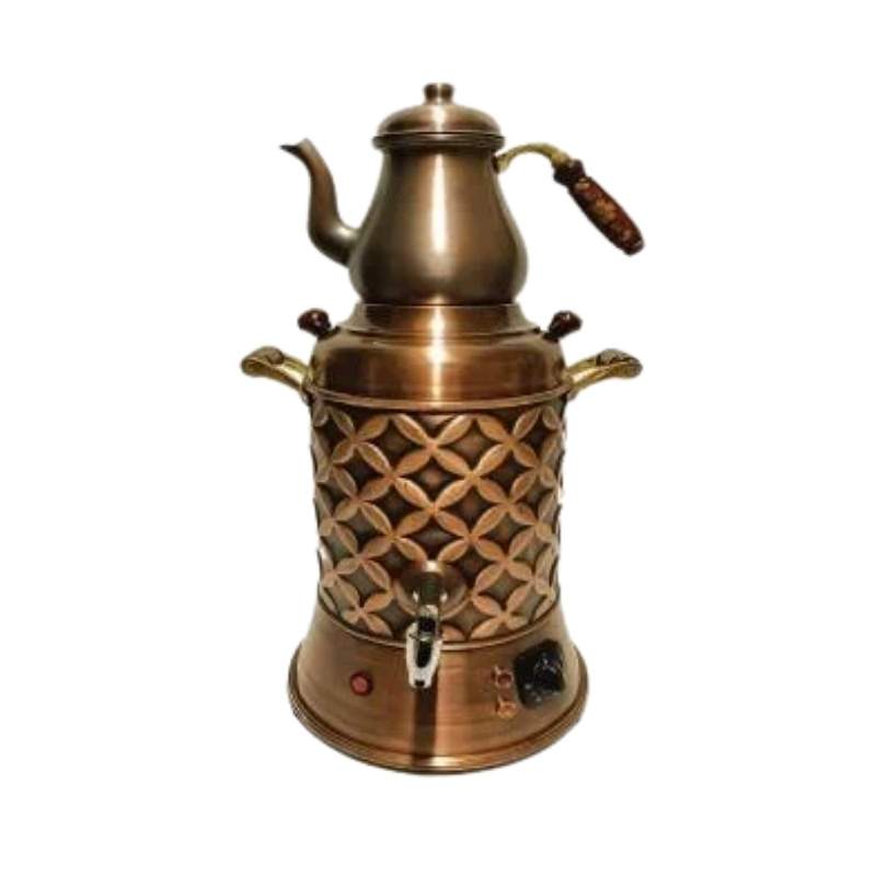 Anka BDS1 1 Demlikli 12 Litre Elektrikli  Bakır semaver