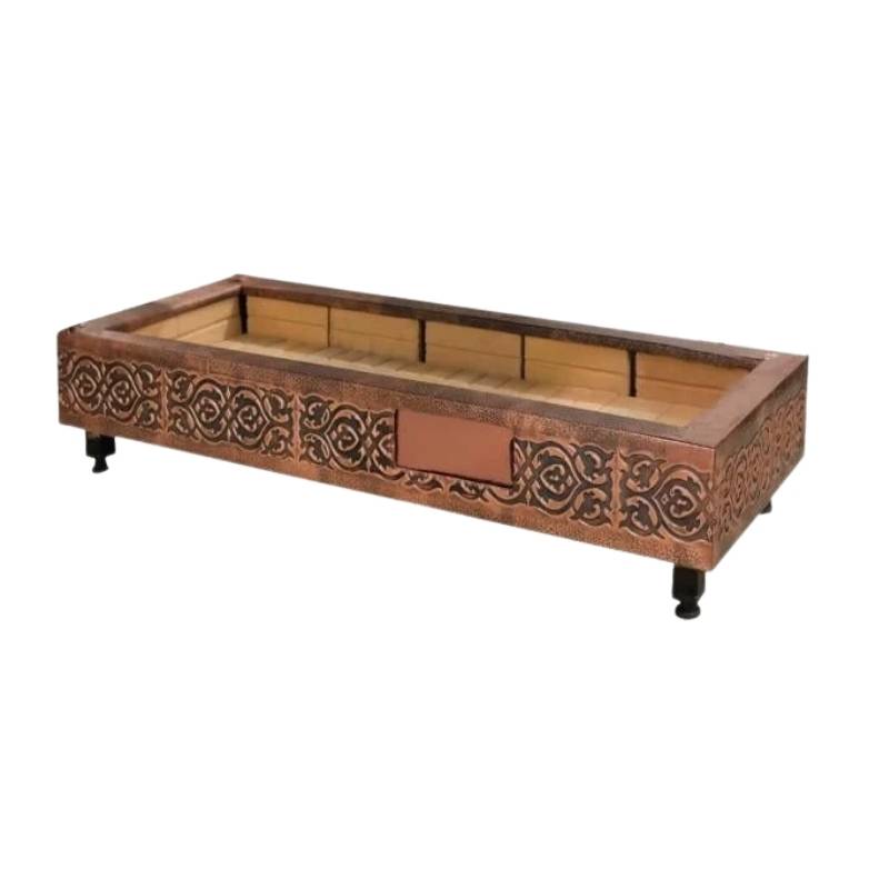 Anka O-BKI-250 250x45x20 Cm Bakır Izgara Ocağı