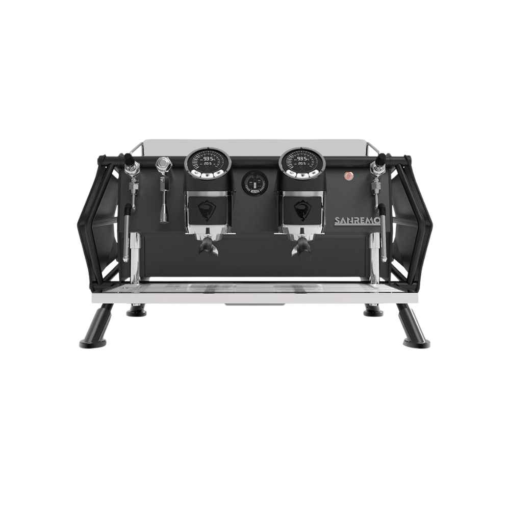 Sanremo Cafe Racer Dolomiti 2 Gruplu Otomatik Dozaj Ayarlı Multiboiler Espresso Kahve Makinesi