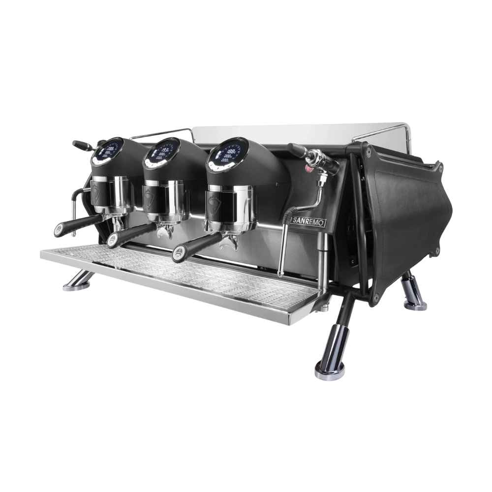 Sanremo Cafe Racer Dolomiti 3 Gruplu Otomatik Dozaj Ayarlı Multiboiler Espresso Kahve Makinesi
