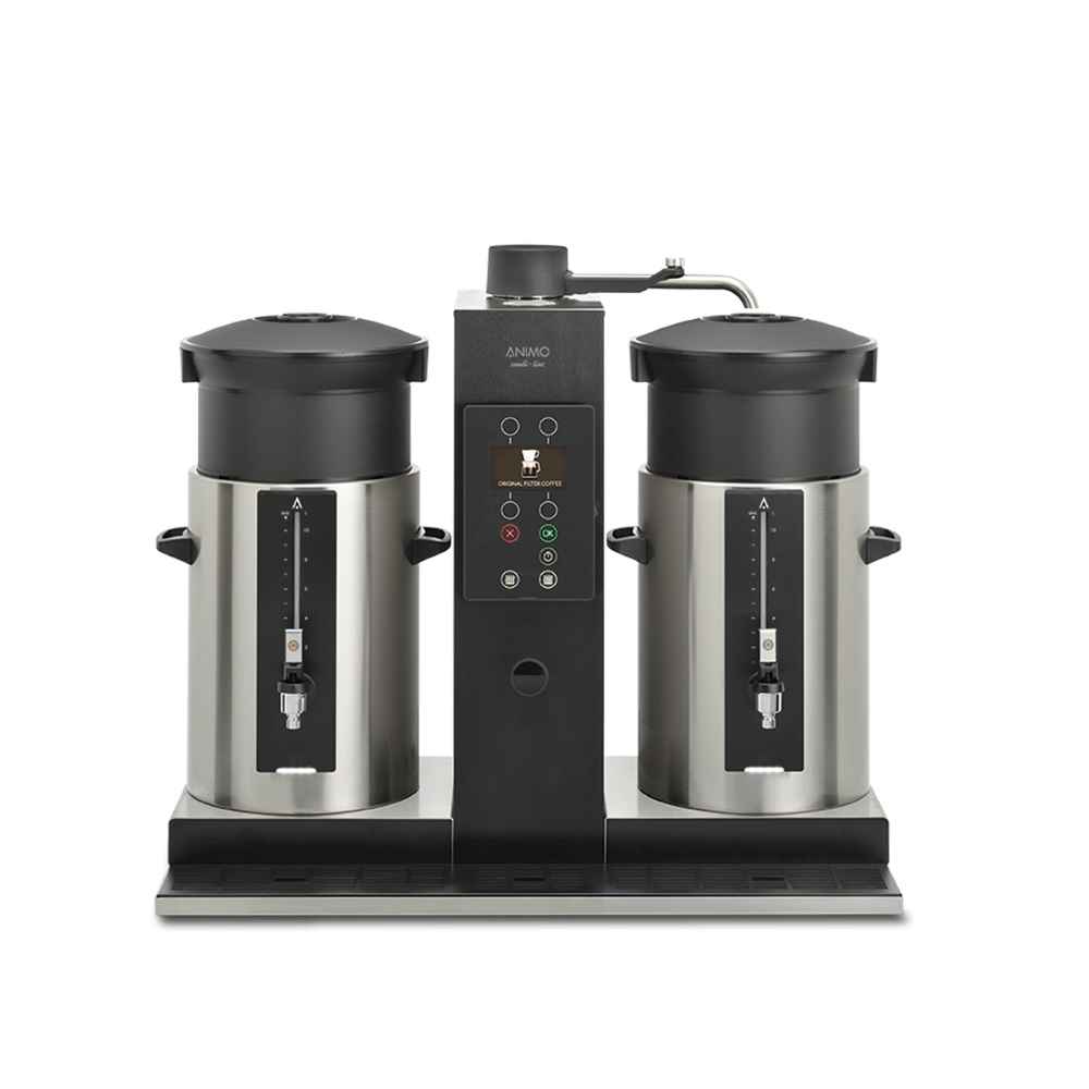 Animo 1005398 ComBi-Line CB 2x10 Silindirik Filtre Kahve Makinesi, 20 L