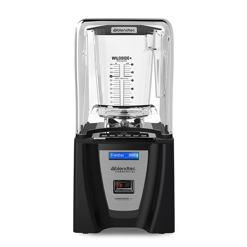 Blendtec Connoisseur 825 Sound Insulated Blender 2.6 L 1825W Siyah Ses İzolasyonlu Profesyonel Blender
