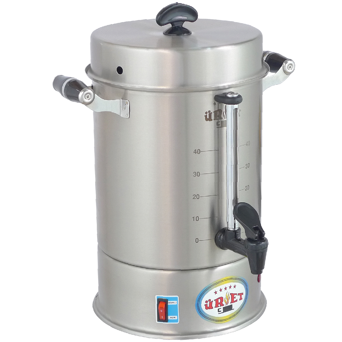 Üret FKM 250 22 Litre Filtre Kahve Makinesi – 95 Fincan Kapasiteli Profesyonel Kahve Makinesi