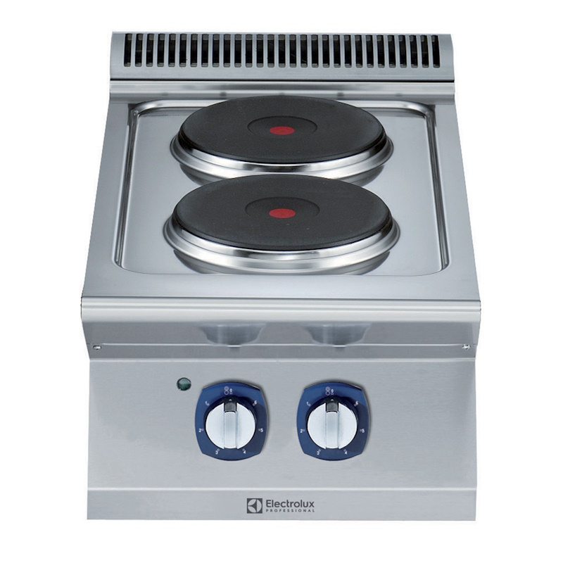 ELECTROLUX Professional 700XP Set Üstü Ocak, Elektrikli, 2 Yuvarlak Pleytli, 2,6 kW, 371014-E7ECED2R00