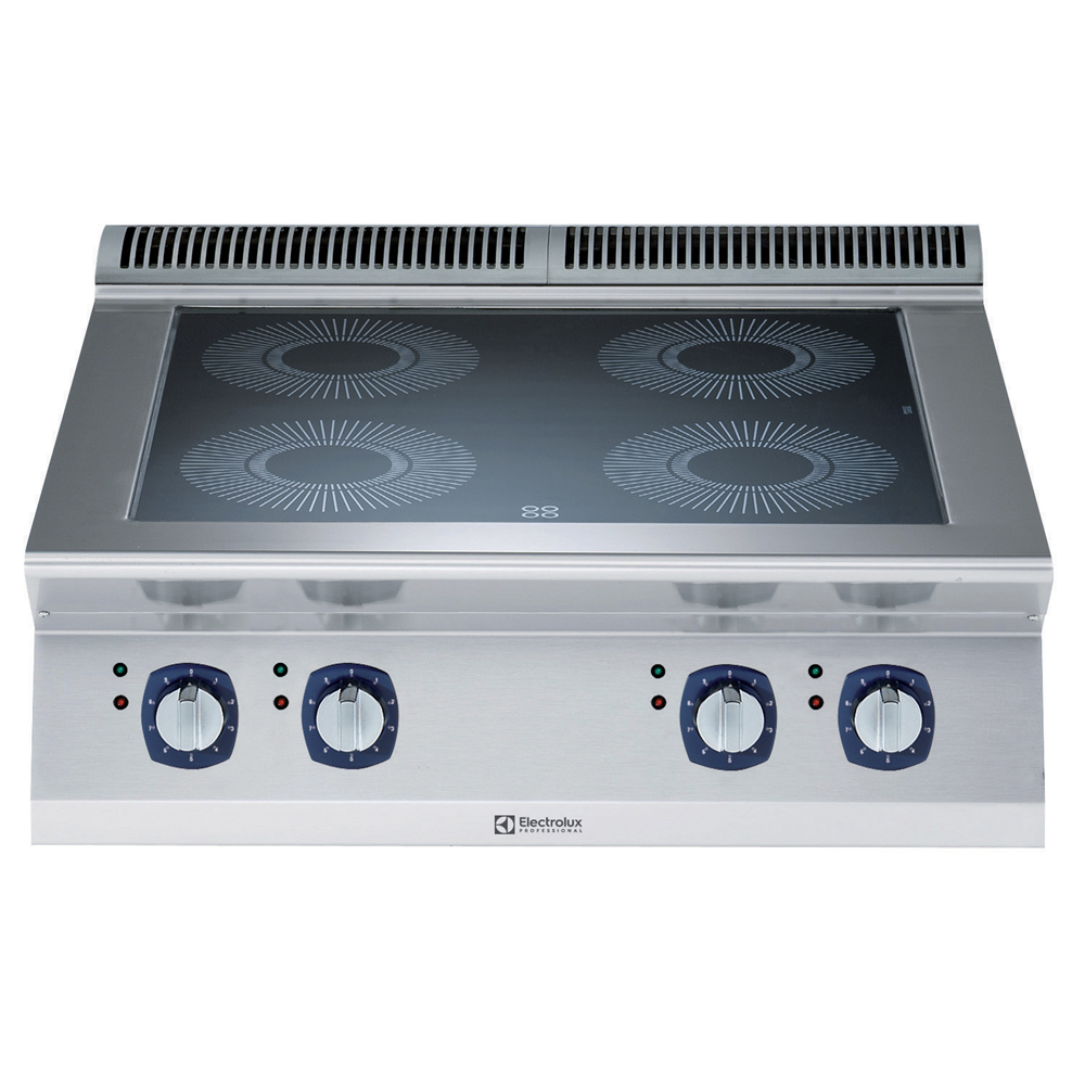 ELECTROLUX Professional 700XP Set Üstü HP Endüksiyon Ocak, 4 Zonlu, 5 kW, 371176-E7INEH400P