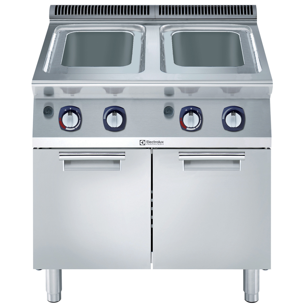 ELECTROLUX Professional 700XP Makarna Pişirici, Gazlı, 2 Hazneli, Dolaplı, 24,5 lt+24,5 lt, 371091-E7PCGH2KF0