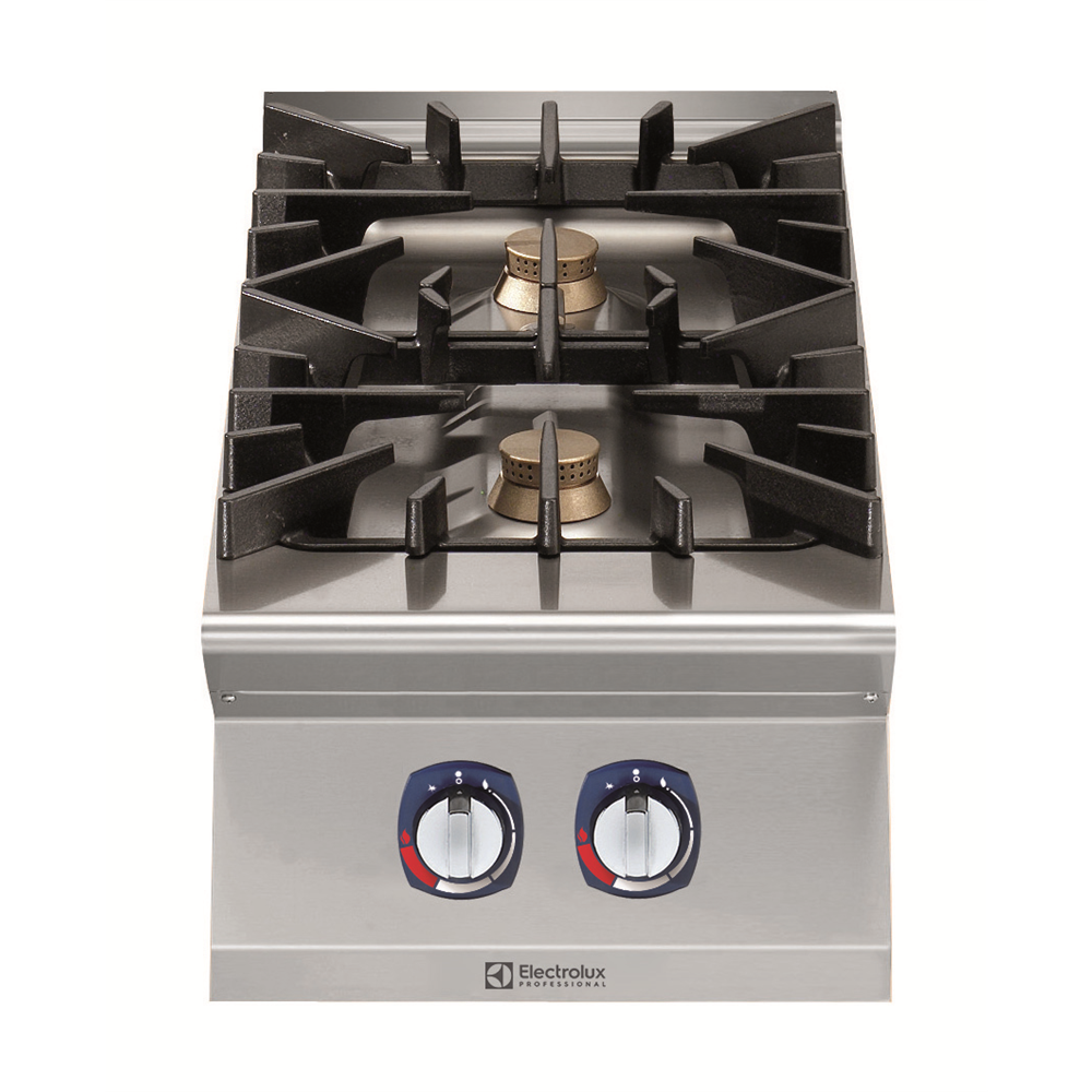 ELECTROLUX Professional 900XP Set Üstü Ocak, Gazlı, 2 Açık Ateşli, 6 kW, 391000-E9GCGD2C00