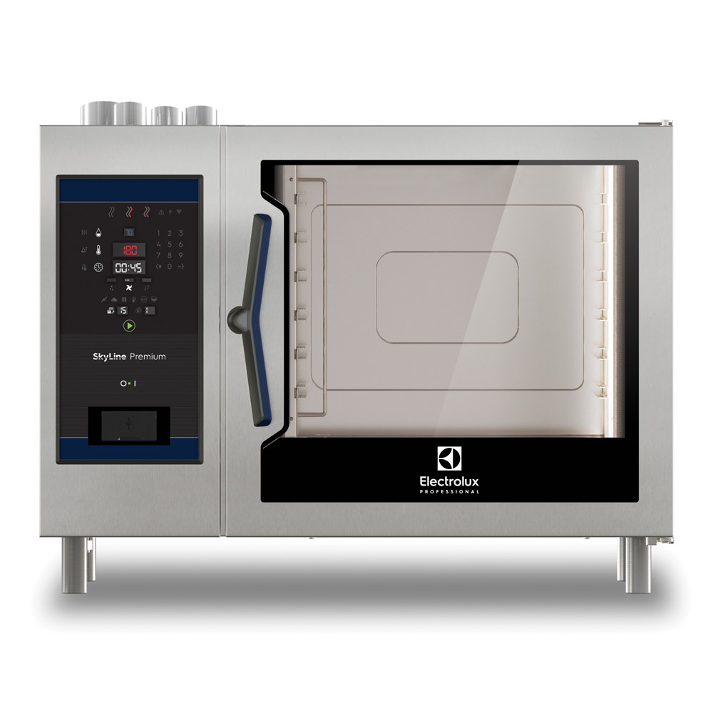 ELECTROLUX Professional SkyLine Premium Kombi Fırın, Gazlı, 6GN 2/1, 217891-ECOG62B2G1
