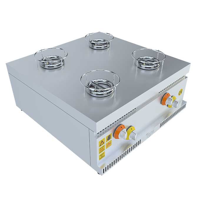 BEKA Ekoset Tek Yanışlı Künefe Ocağı, 4x1'li, EK550103