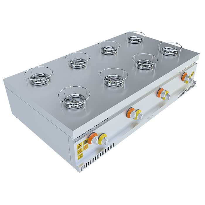 BEKA Ekoset Tek Yanışlı Künefe Ocağı, 8x1'li, EK150105