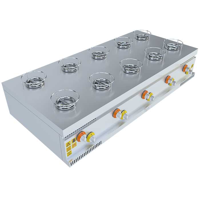 BEKA Ekoset Tek Yanışlı Künefe Ocağı, 10x1'li, EK150106