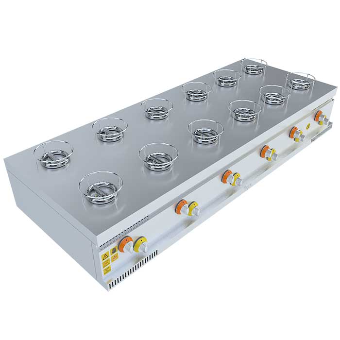 BEKA Ekoset Tek Yanışlı Künefe Ocağı, 12x1'li, EK150107