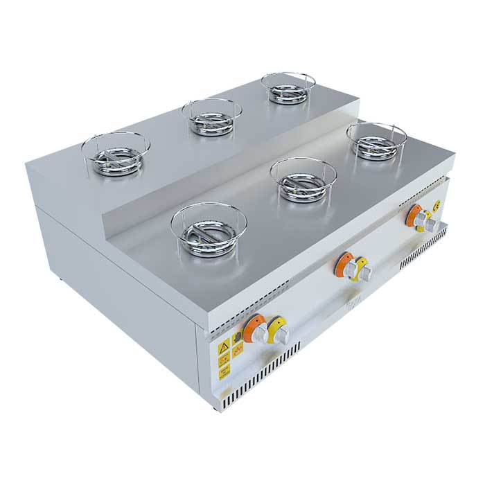 BEKA Ekoset Tek Yanışlı Künefe Ocağı, Basamaklı, 6x1'li, EK850131