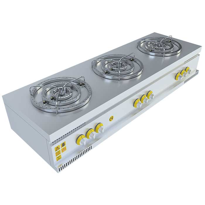 BEKA Ekoset Üç Yanışlı Künefe Ocağı, 3x3'lü, EK140143