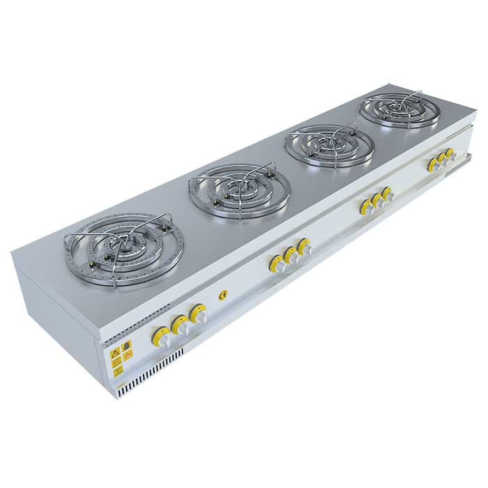 BEKA EkosetÜç Yanışlı Künefe Ocağı, 4x3'lü, EK140144