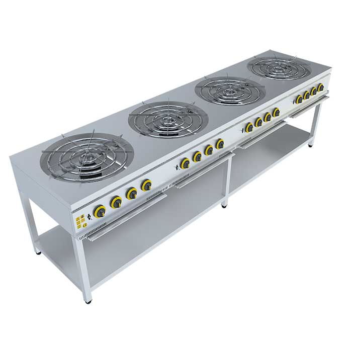 BEKA Ekoset Su Böreği Ocağı, Gazlı, Motorlu, Taban Raflı, 9,6 kW, EK270254