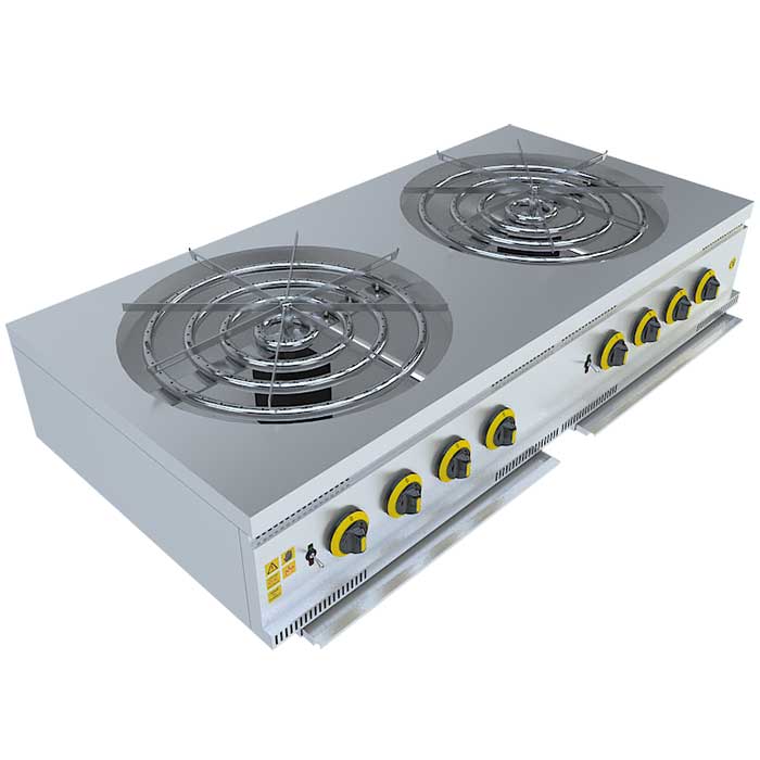 BEKA Ekoset Set Üstü Su Böreği Ocağı, Gazlı, Motorlu, 4,8 kW, EK170202