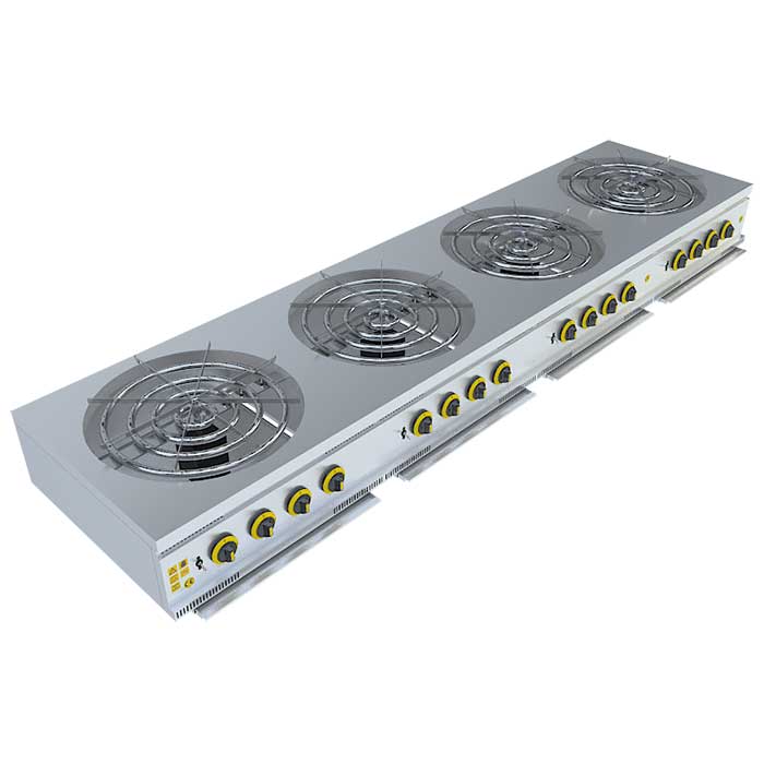 BEKA Ekoset Set Üstü Su Böreği Ocağı, Gazlı, Motorlu, 9,6 kW, EK270204