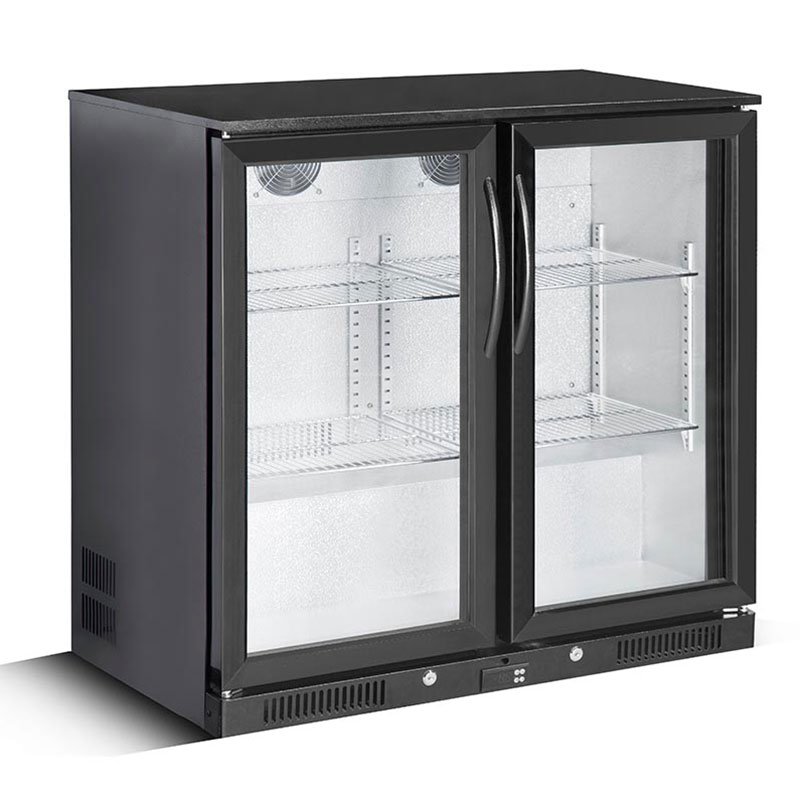 SENOX Bar Altı Şişe Soğutucu, 2 Kapılı, SENOX - BBCS-250