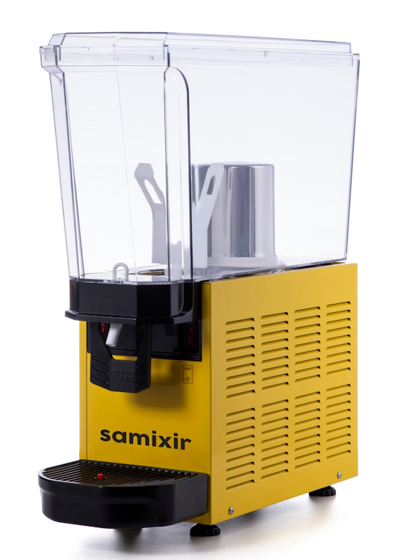 SAMİXİR 20.MY Klasik Karıştırıcılı Soğuk İçecek Dispenseri, 20 lt, Sarı