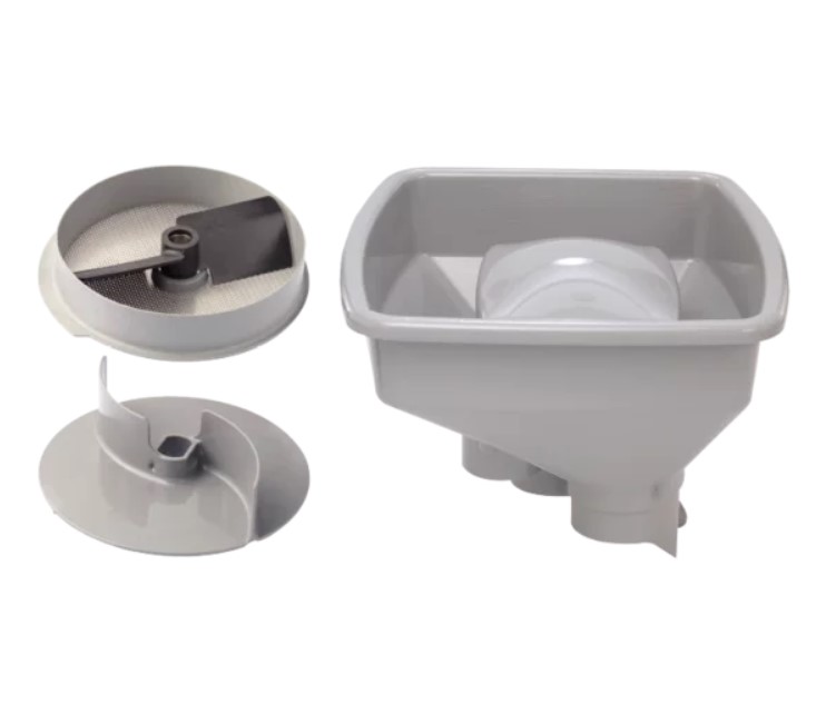 ROBOT COUPE R 502 Sebze Parçalama ve Doğrama Makinesi İçin Ø 6 mm Püre Aksesuarı, YDK10