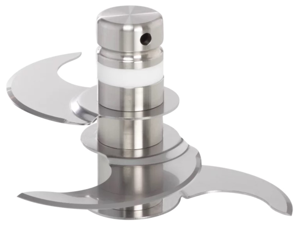 ROBOT COUPE R 15/20 Parçalayıcı Mikserler İçin 3 Kanatlı, Düz Paslanmaz Çelik Bıçak, YDK24