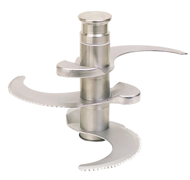 ROBOT COUPE R 30 Parçalayıcı İçin 3 Kanatlı, Kalın Dişli Paslanmaz Çelik Bıçak, YDK26