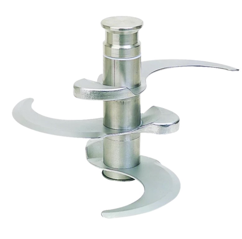 ROBOT COUPE R 45 Parçalayıcı İçin 3 Kanatlı, Düz Paslanmaz Çelik Bıçak, YDK35