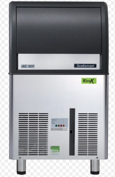 SCOTSMAN AC107 Gurme Buz Makinesi, 23 Kg Hazne, 53 kg/gün Kapasiteli , 580 W