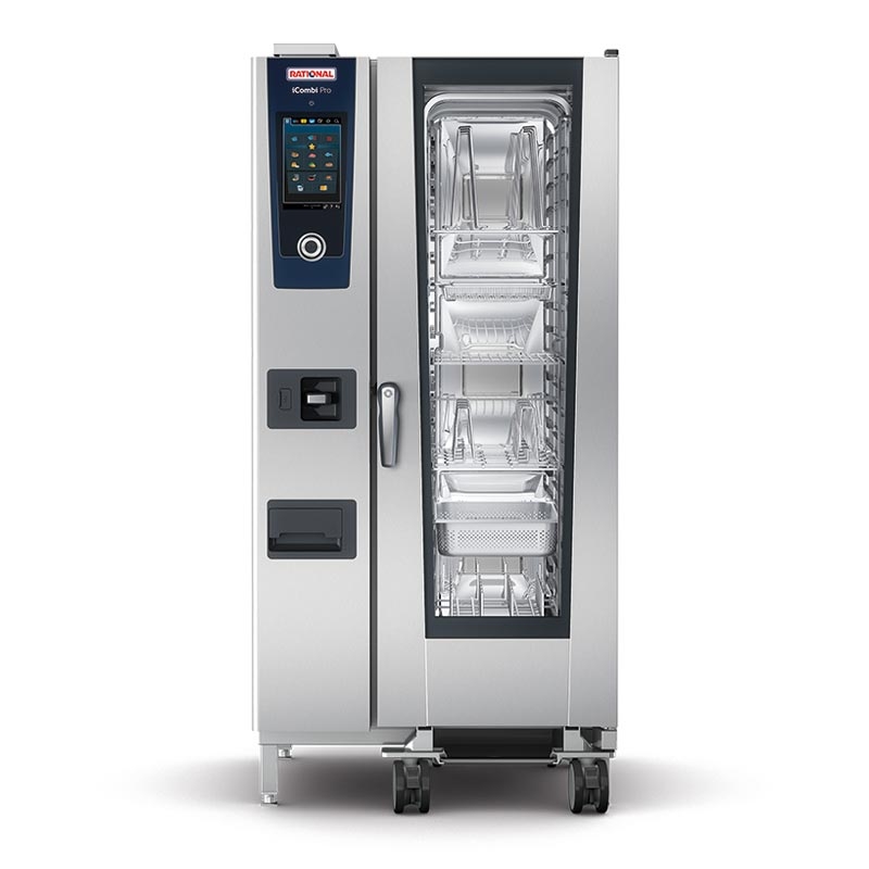 RATIONAL iCombi Pro ICP201G Kombi Konveksiyon Fırın, Gazlı, 20xGN1/1