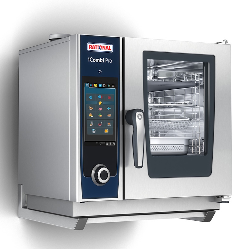 RATIONAL iCombi Pro ICP-XS Kombi Konveksiyon Fırın, Elektrikli, 6xGN2/3