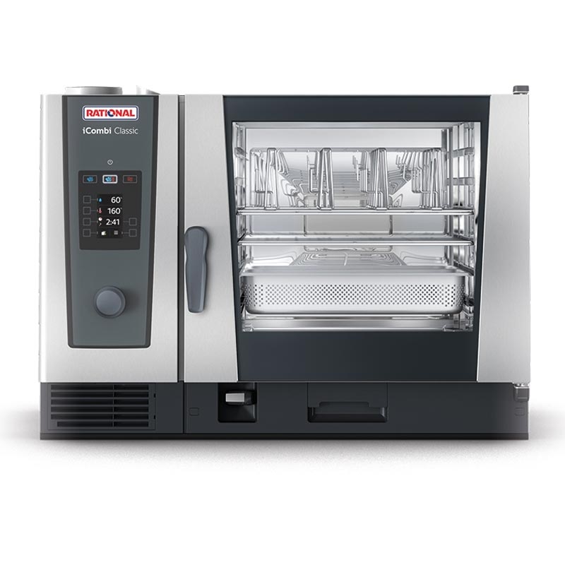 RATIONAL iCombi Classic ICC62E Kombi Konveksiyon Fırın, Elektrikli, 6xGN2/1