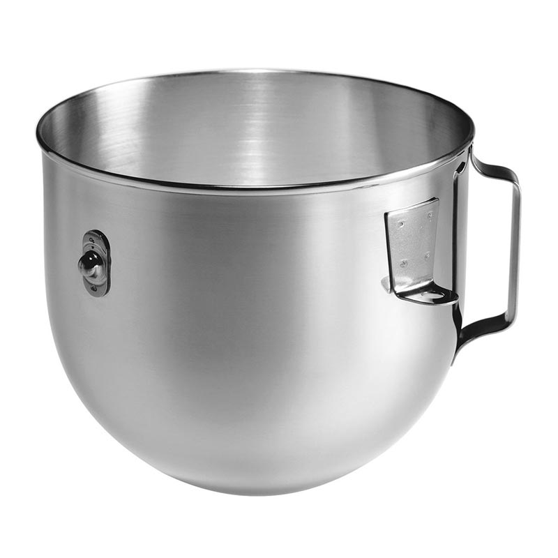 KitchenAid K5ASB Ağır Hizmet Tipi Set Üstü 4,8 Lt Mikserler İçin Paslanmaz Çelik Kase