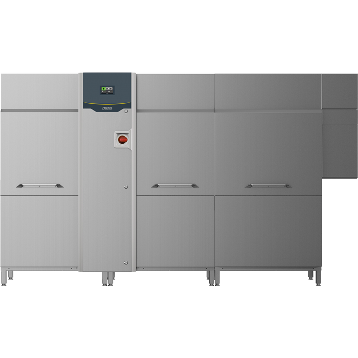 ZANUSSI 536024 Konveyörlü Bulaşık Yıkama Makinesi, Çoklu Durulamalı, Enerji Tasarruf Cihazı, Durulama Sistemi, Sağdan Sola, 4500 tabak/saat