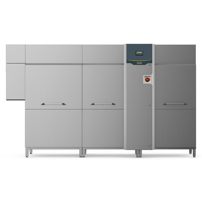 ZANUSSI 536025 Konveyörlü Bulaşık Yıkama Makinesi, Çoklu Durulamalı, Enerji Tasarruf Cihazı, Durulama Sistemi, Soldan Sağa, 4500 tabak/saat